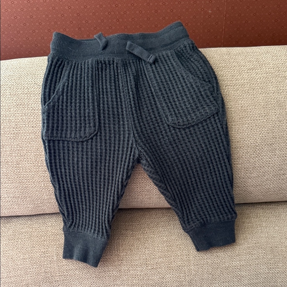 Cat & Jack Textured Kids Joggers in Dark Gray